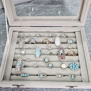 27 Pcs Cocktail Rings